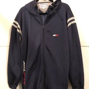 Navy Blue Tommy Athletic Jacket